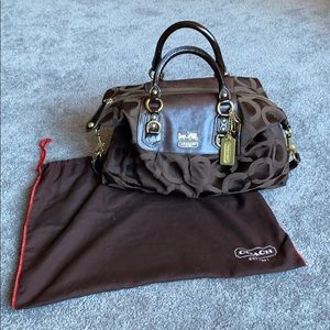 Coach Satchel Handbag.